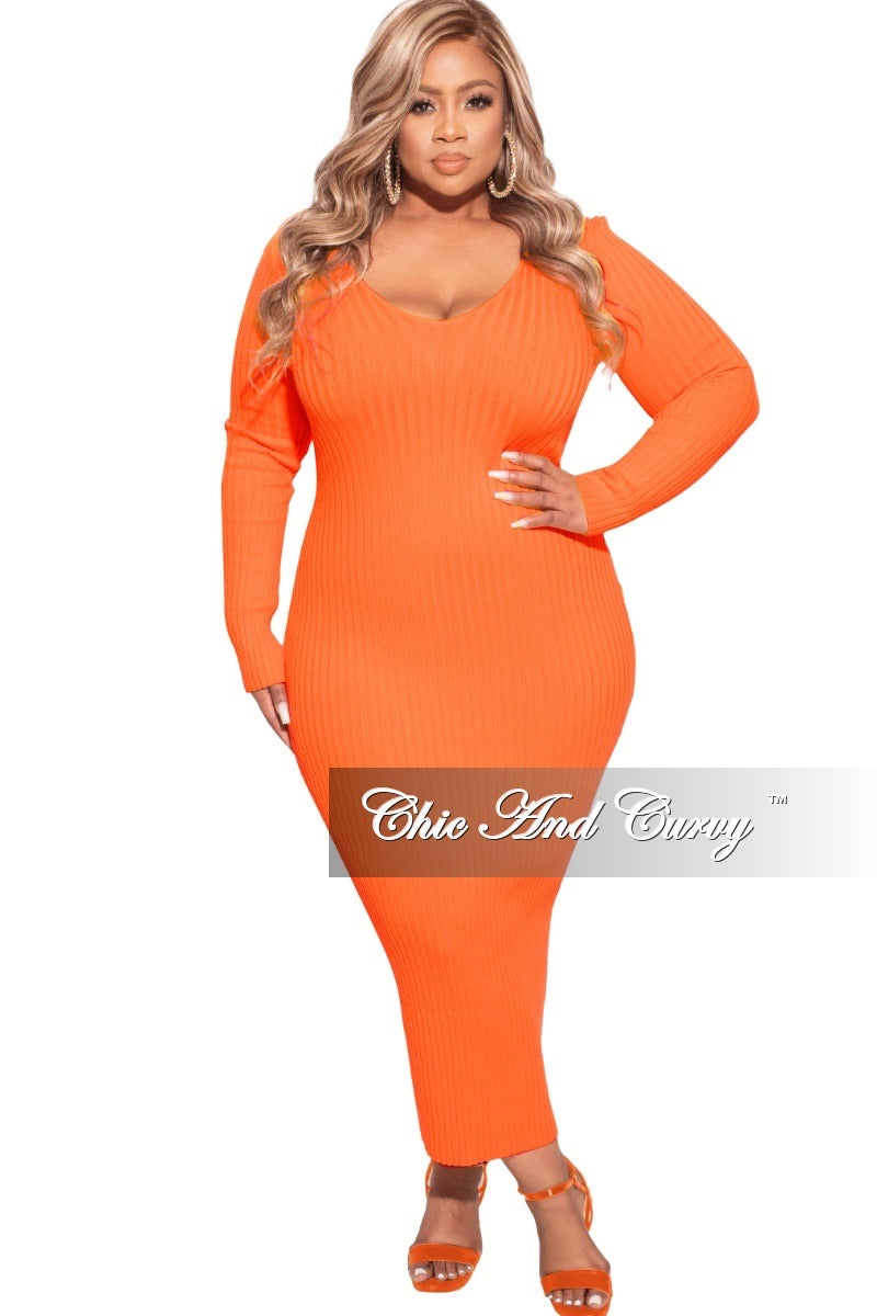 Final Sale Plus Size BodyCon Ribbed ...